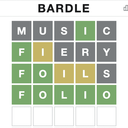 Bardle game