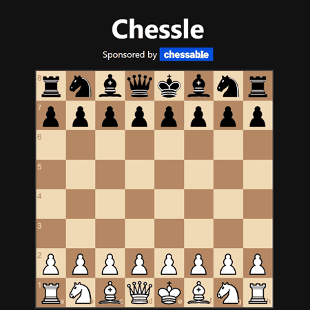 Chessle game