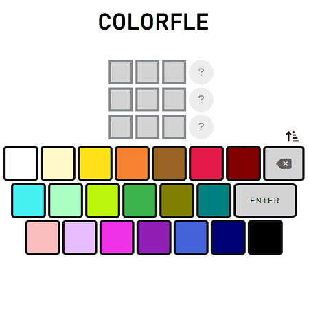 Colorfle game