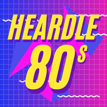 Heardle 80s game