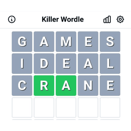Killer Wordle game