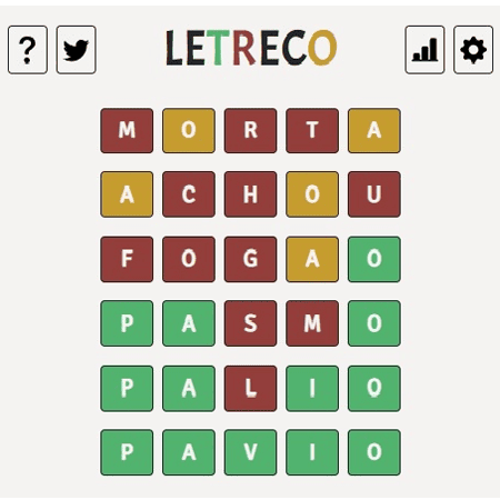 Letreco game