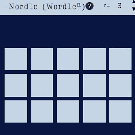 Nordle game