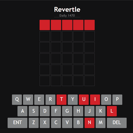 Revertle game