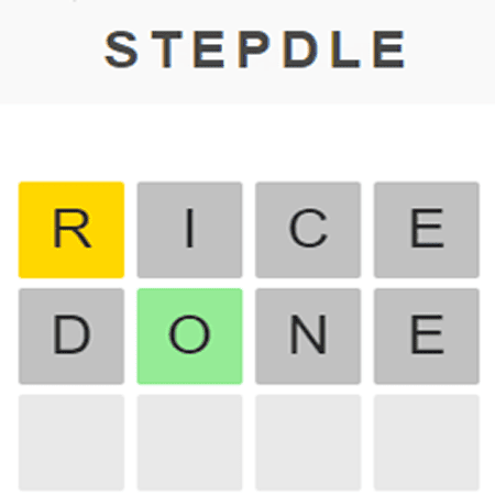 Stepdle game