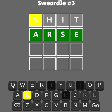 Sweardle game