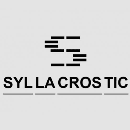 Syllacrostic game